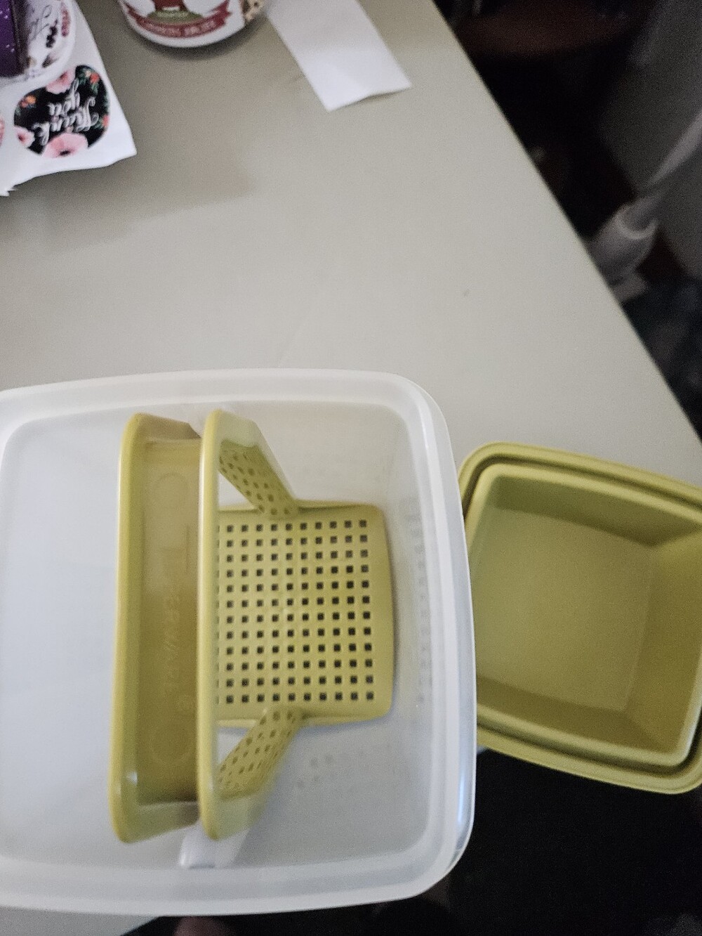 Tupperware Pickle Container - Picture 2 of 2